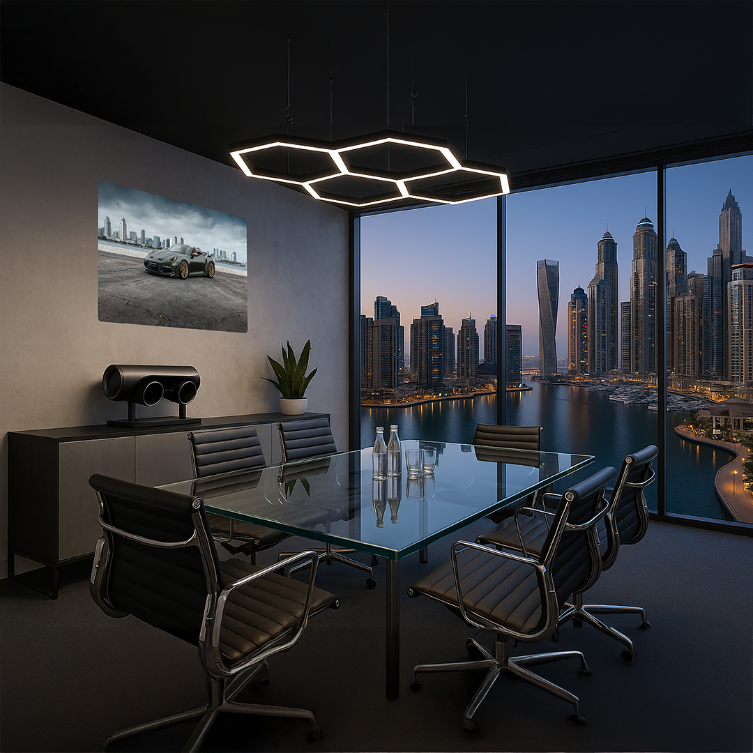 TECHART High Quality Wallprint 100×70 cm GTsport Cabrio Seite