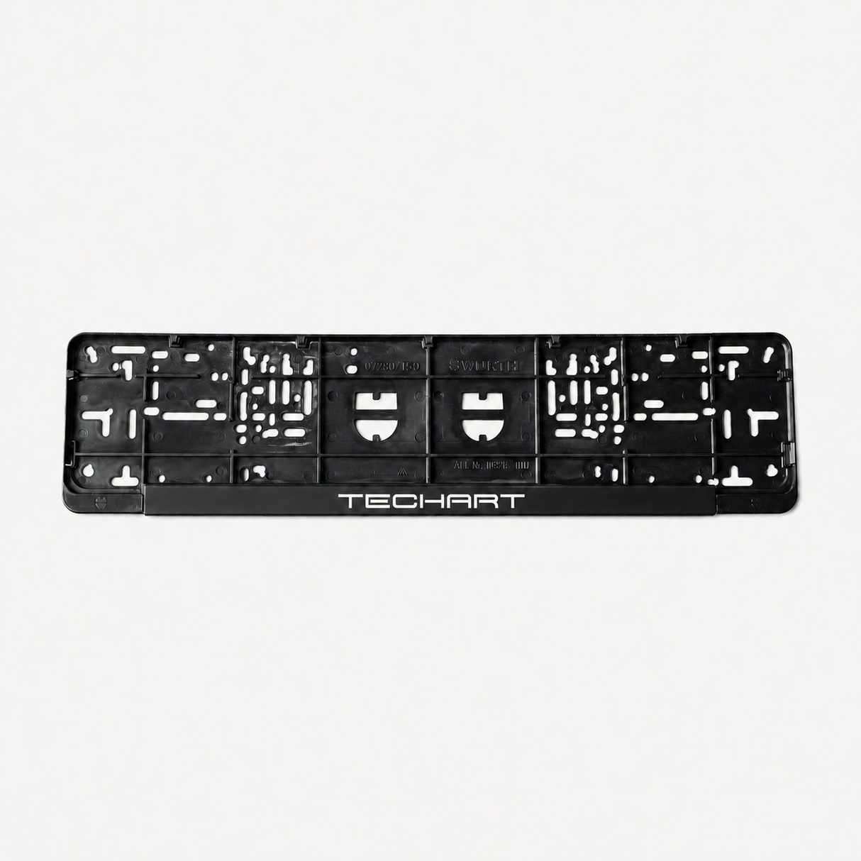 TECHART Kennzeichenhalter Set
