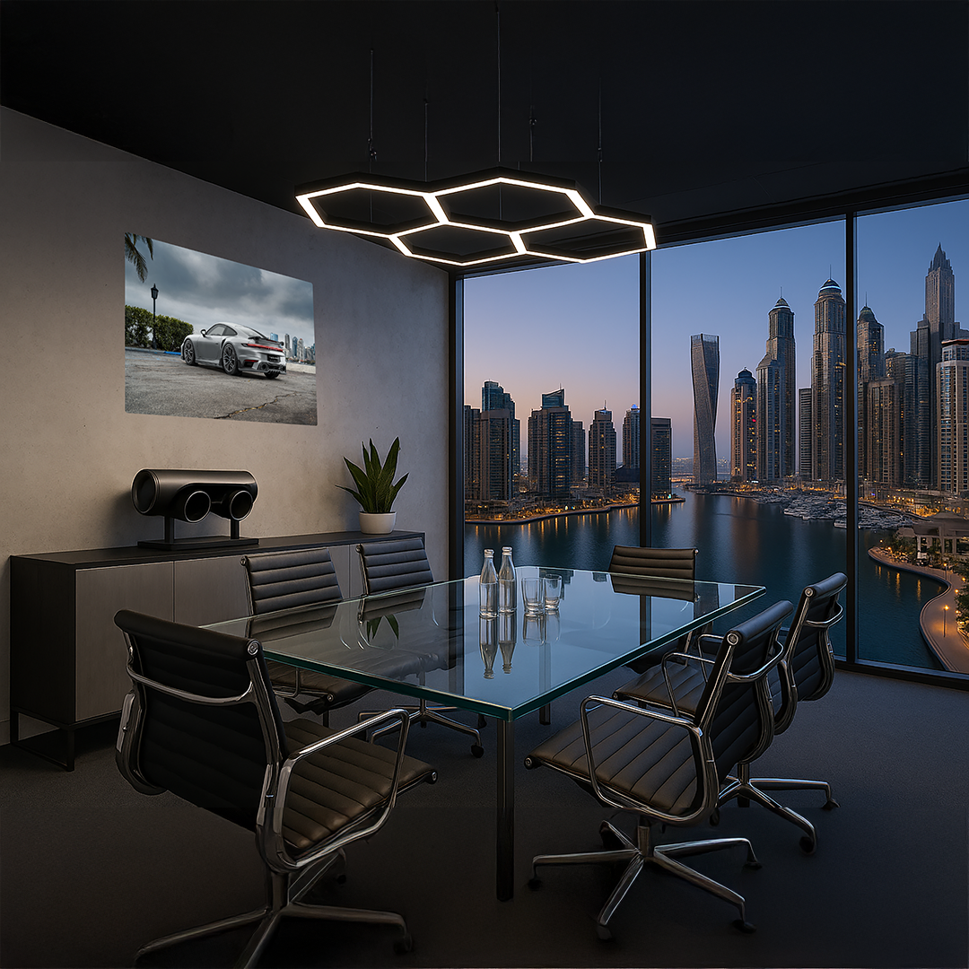 TECHART High Quality Wallprint 100×70 cm GT Sport Heck