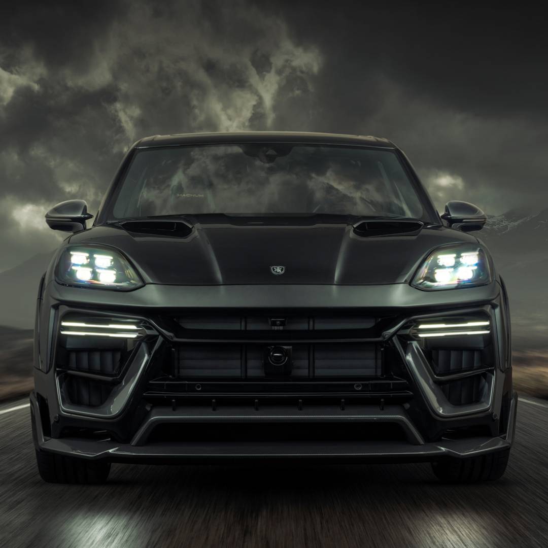 TECHART Carbon Außenspiegel Zierblenden für E3 Cayenne