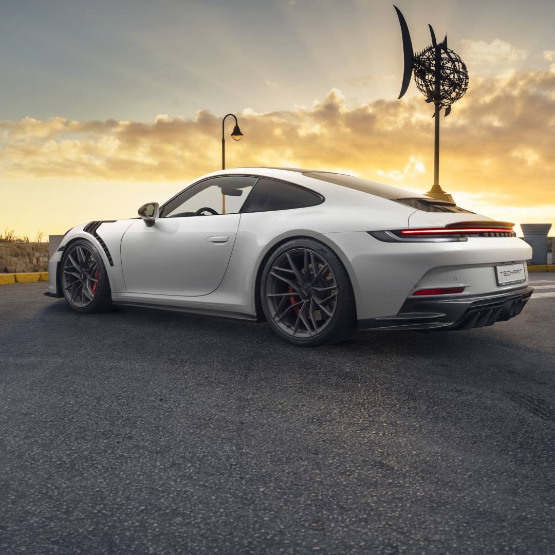 TECHART High Quality Wallprint 100×70 cm GT3 Touring Carbon