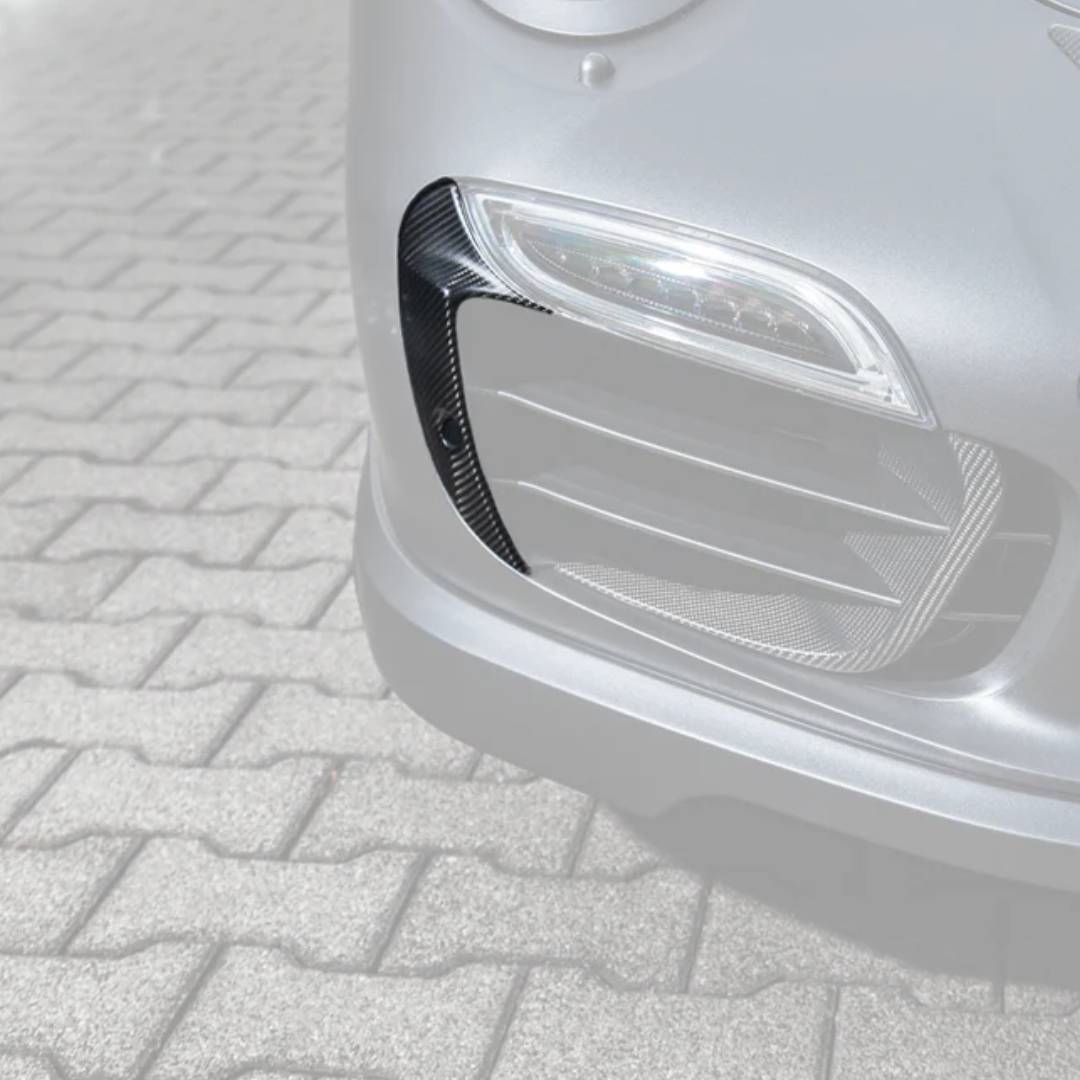 TECHART Carbon Fiber Front Grille for 991.1 Turbo / S up to Model Year 2016