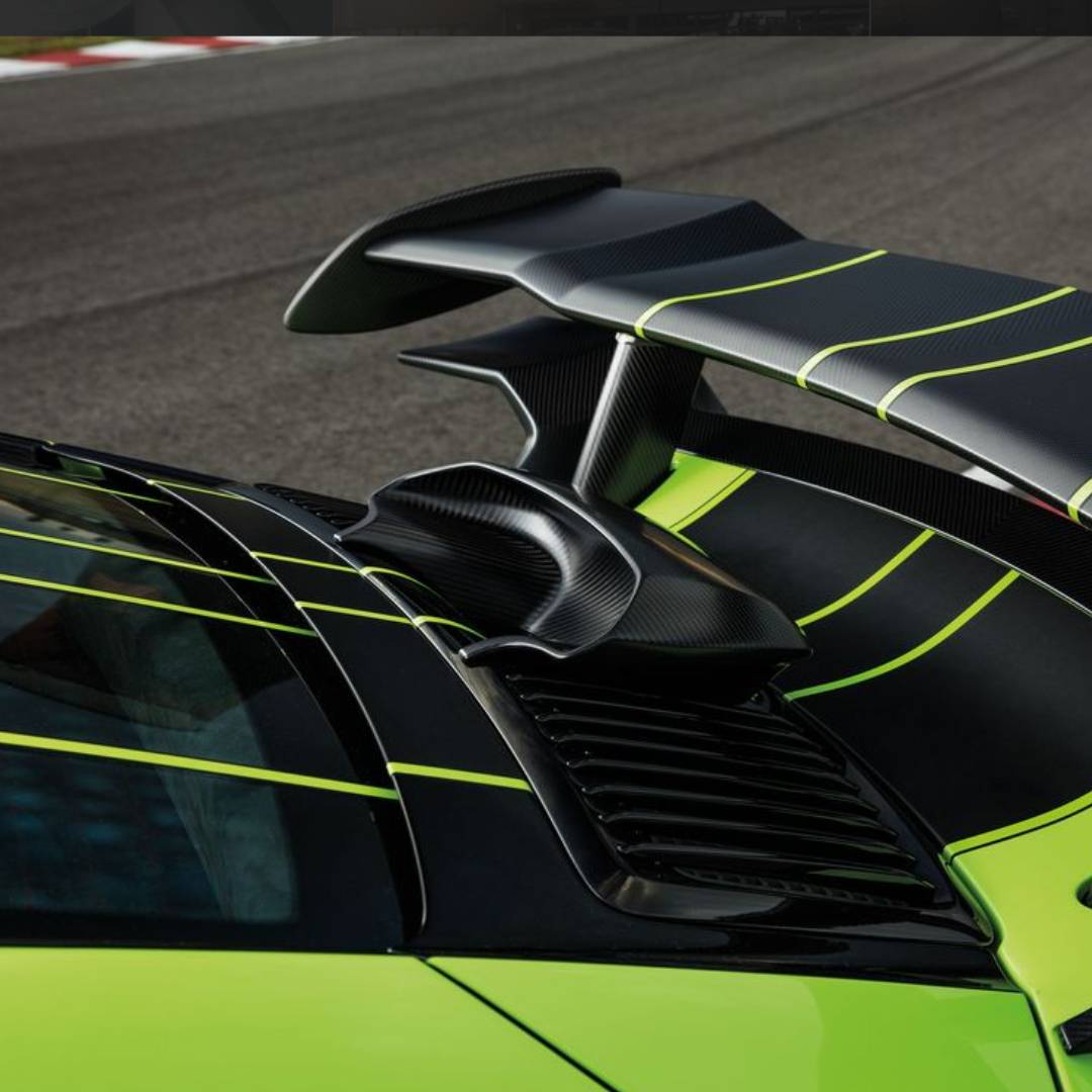 TECHART Carbon-Ansauglufthutze in glänzend für 991 GTstreet / GTsport