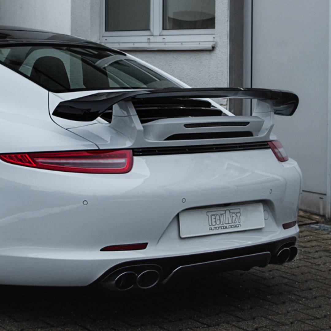 TECHART Heckspoiler II Spoilerprofil Carbon glänzend