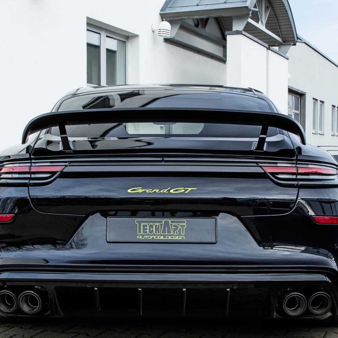 TECHART Heckblende Carbon für 971 Panamera