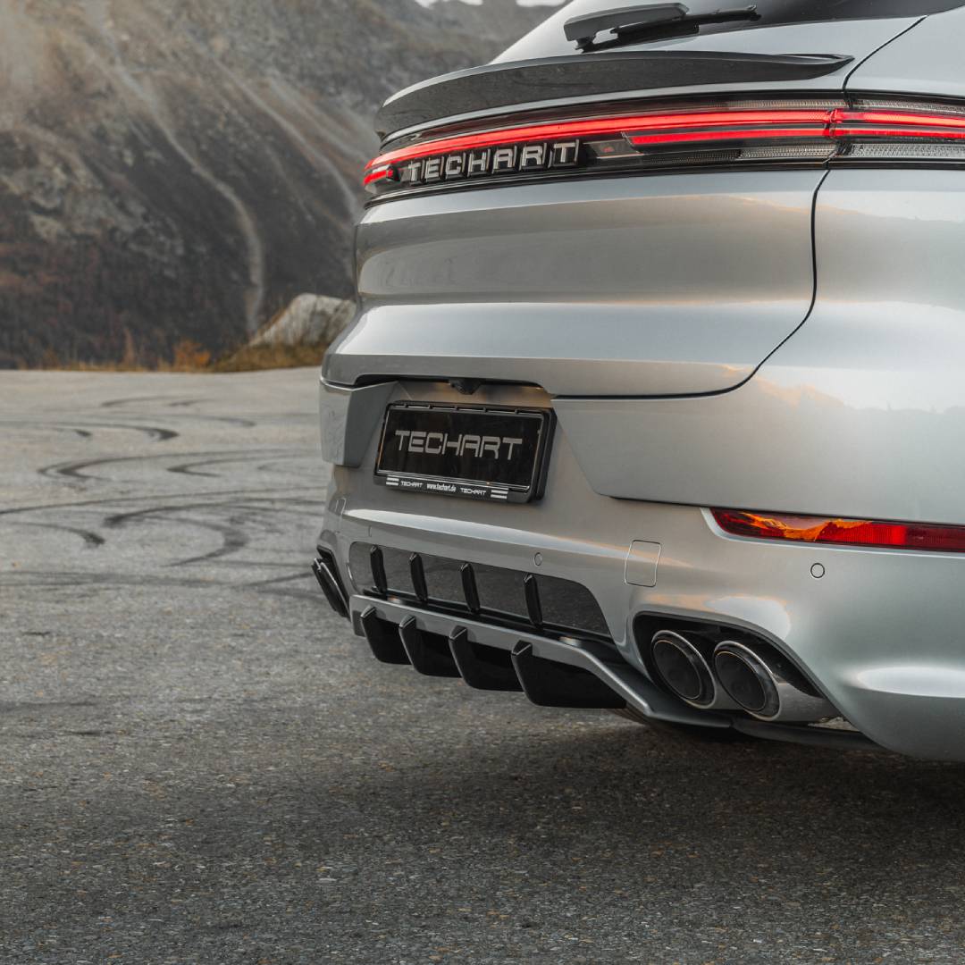 TECHART Heckdifusor "Four Fast Fins" (E3.2 SportDesign)