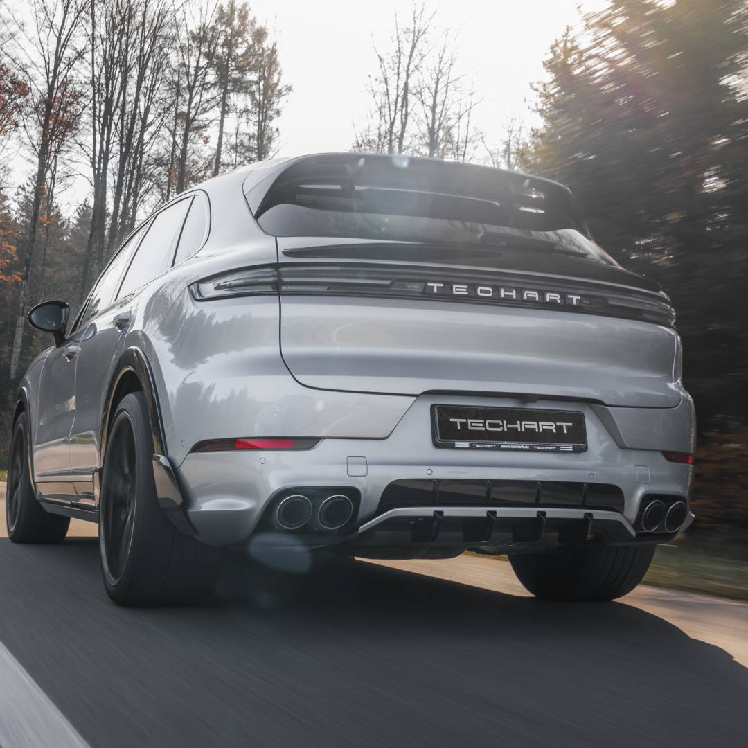 TECHART Heckdifusor "Four Fast Fins" (E3.2 SportDesign)