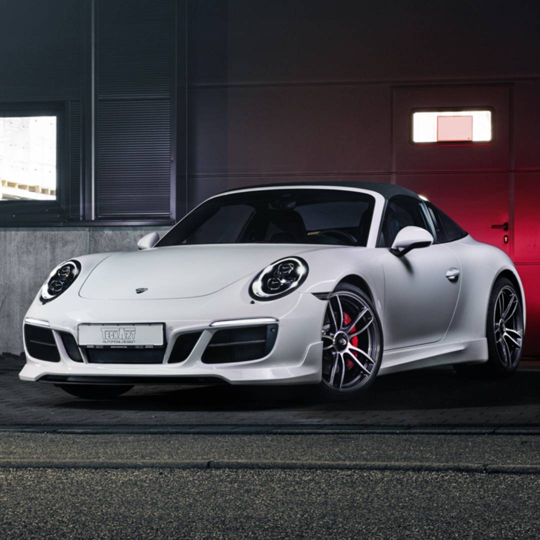 TECHART Front Spoiler I for 991 GTS & SportDesign from MY17