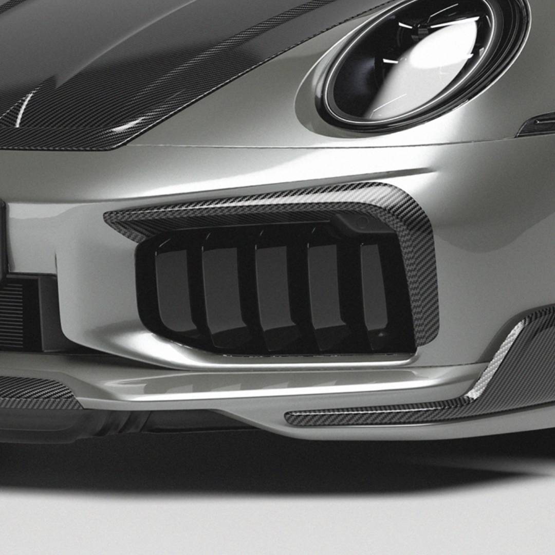 TECHART Carbon Air Frames für 992.2 Turbo S