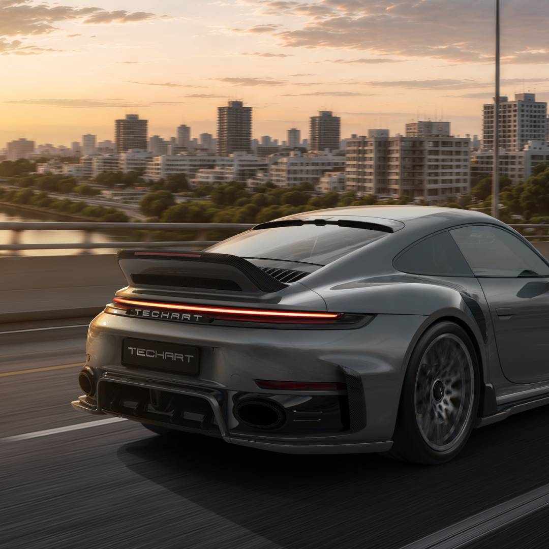 TECHART Heckspoiler III für 992.1/.2 Turbo S