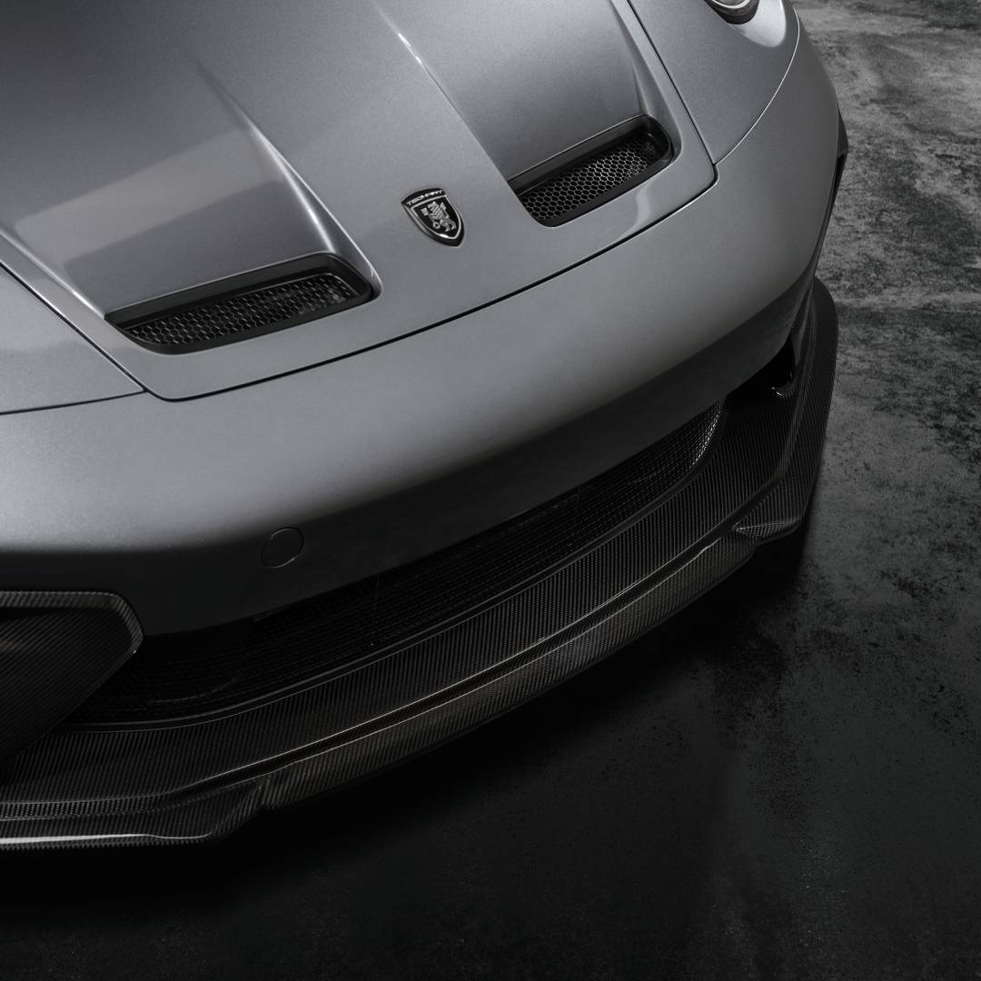 TECHART Carbon Frontspoiler für 992.2 GT3