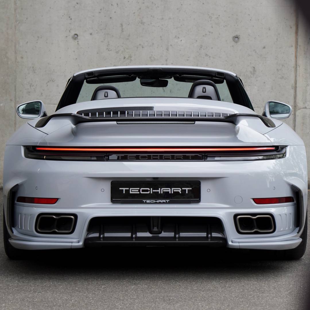 TECHART Heckdiffusor für 992.2 Turbo S
