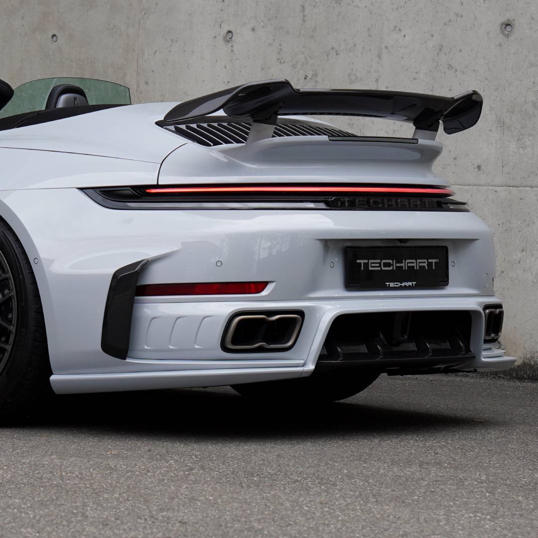 TECHART Heckdiffusor für 992.2 Turbo S