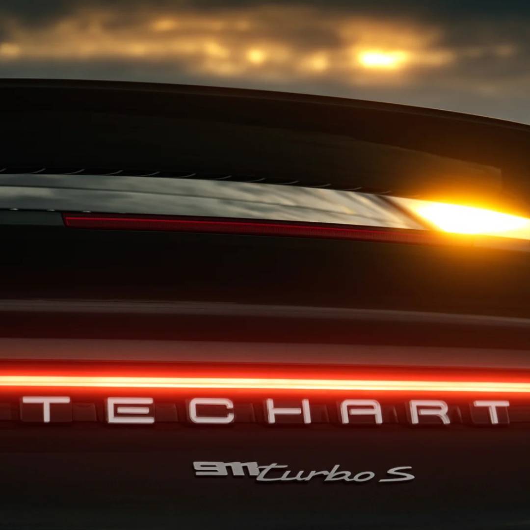 TECHART Heckschriftzug für 992.1