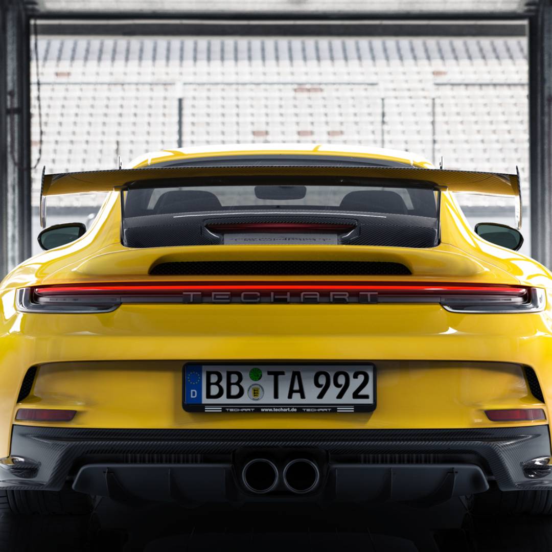 TECHART Heckschriftzug für 992.1