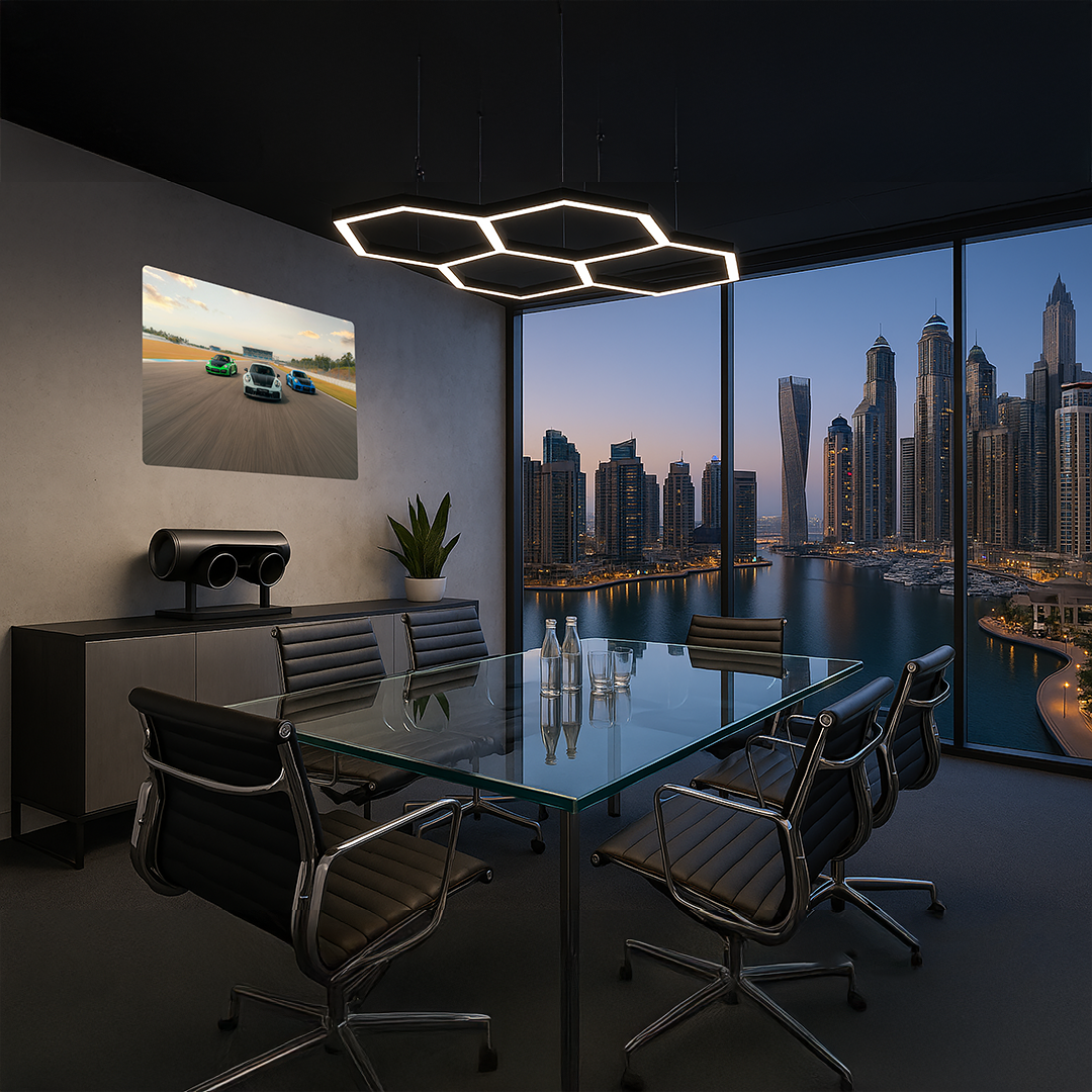 TECHART High Quality Wallprint 100×70 cm TECHART Race Front