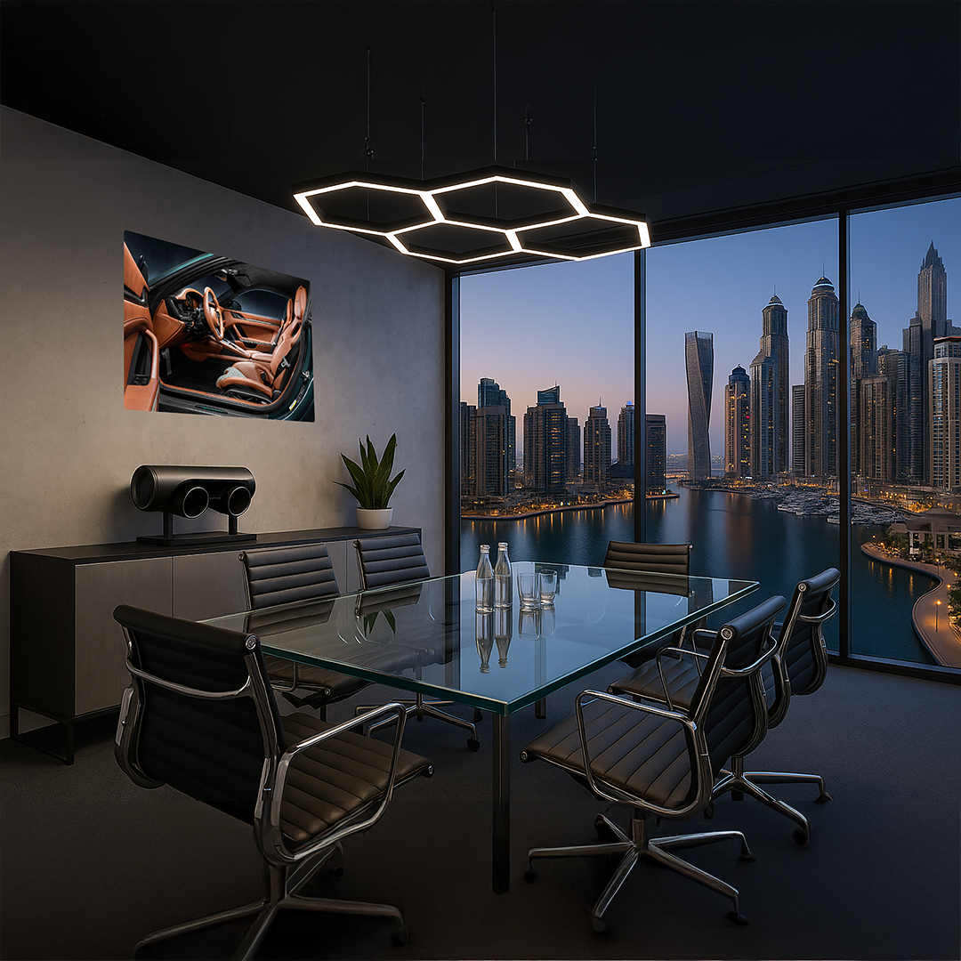 TECHART High Quality Wallprint 100×70 cm 992.2 GT3 Interieur