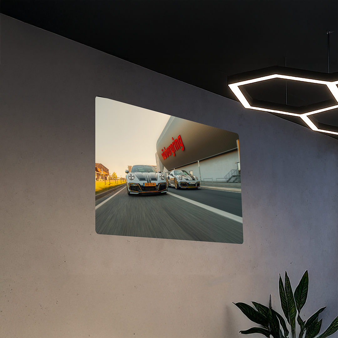 TECHART High Quality Wallprint 100×70 cm GTstreetR Nürburgring