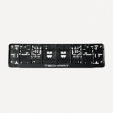TECHART Kennzeichenhalter Set