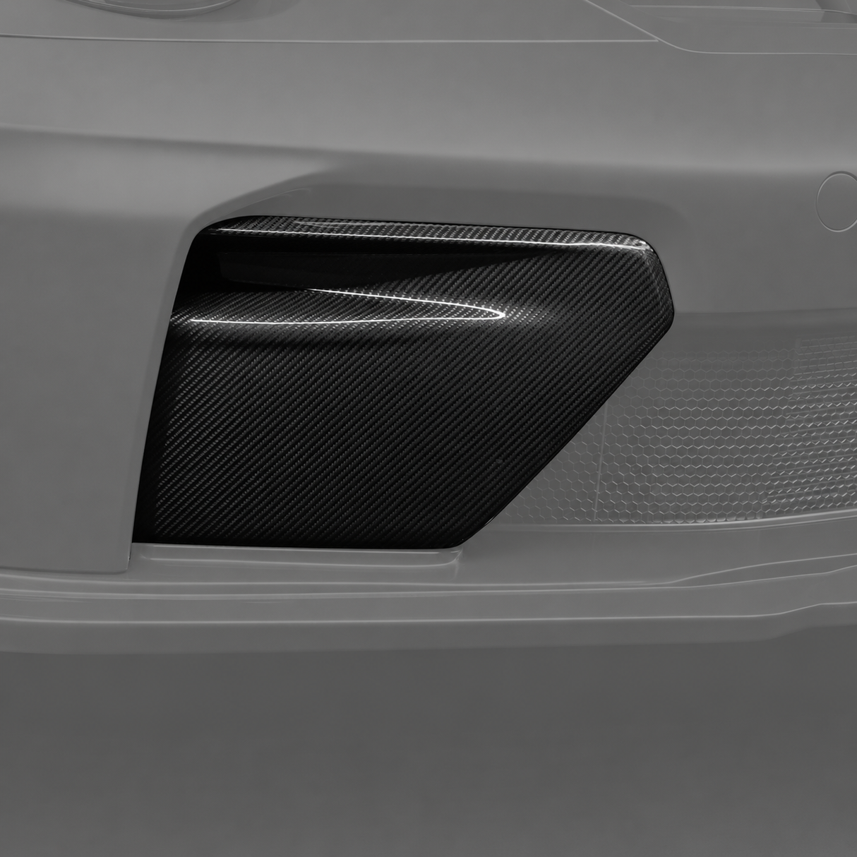 TECHART Carbon Lufteinlassblenden Front für 992.2 GT3