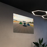 TECHART High Quality Wallprint 100×70 cm TECHART Race Front