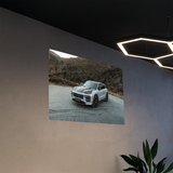 TECHART High Quality Wallprint 100×70 cm Cayenne Aero Front