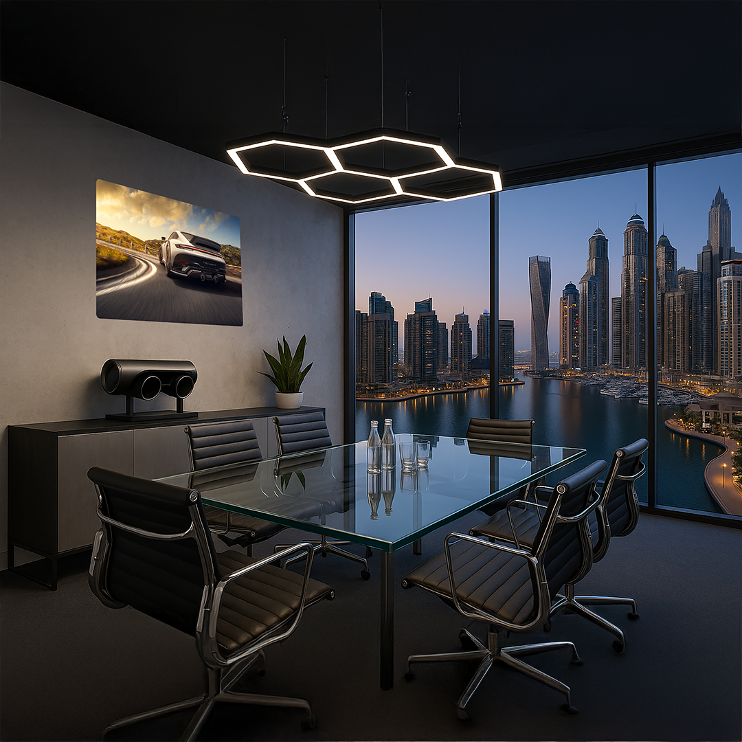 TECHART High Quality Wallprint 100×70 cm GT Street R Touring Heck