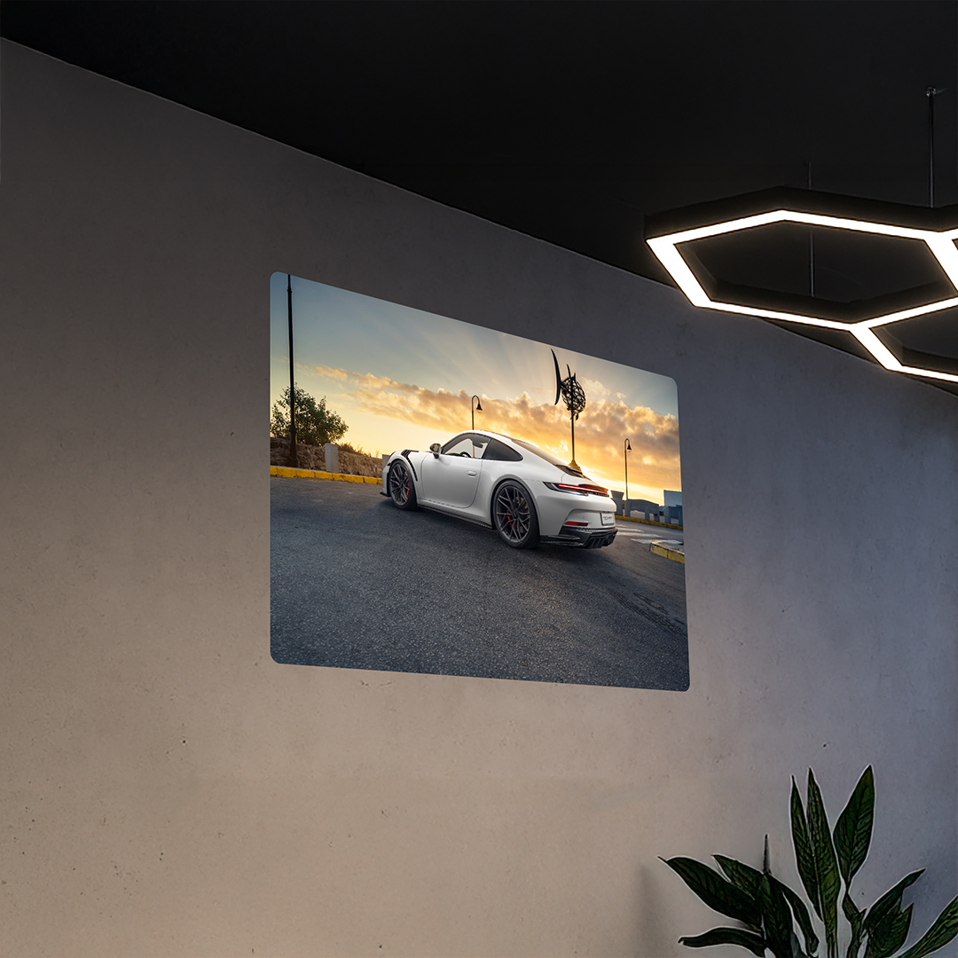 TECHART High Quality Wallprint 100×70 cm GT3 Touring Carbon