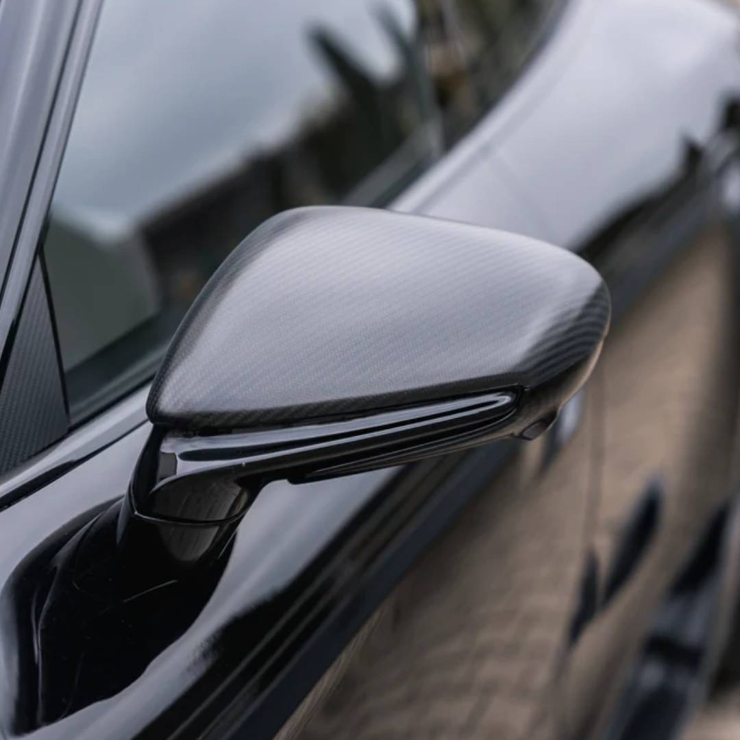 TECHART Carbon Außenspiegel Zierblenden für 9J1  Taycan
