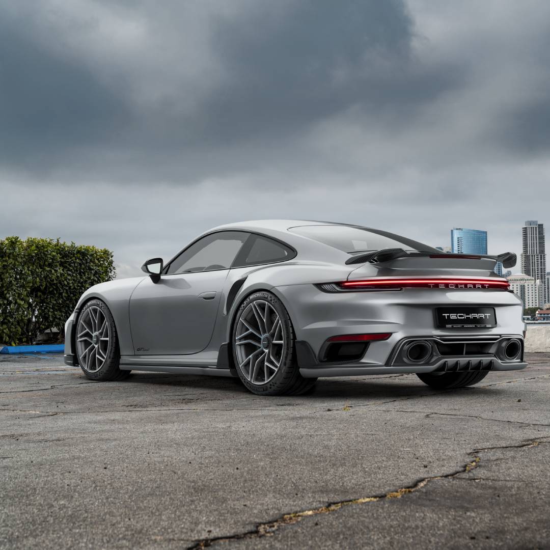 TECHART High Quality Wallprint 100×70 cm GT Sport Heck