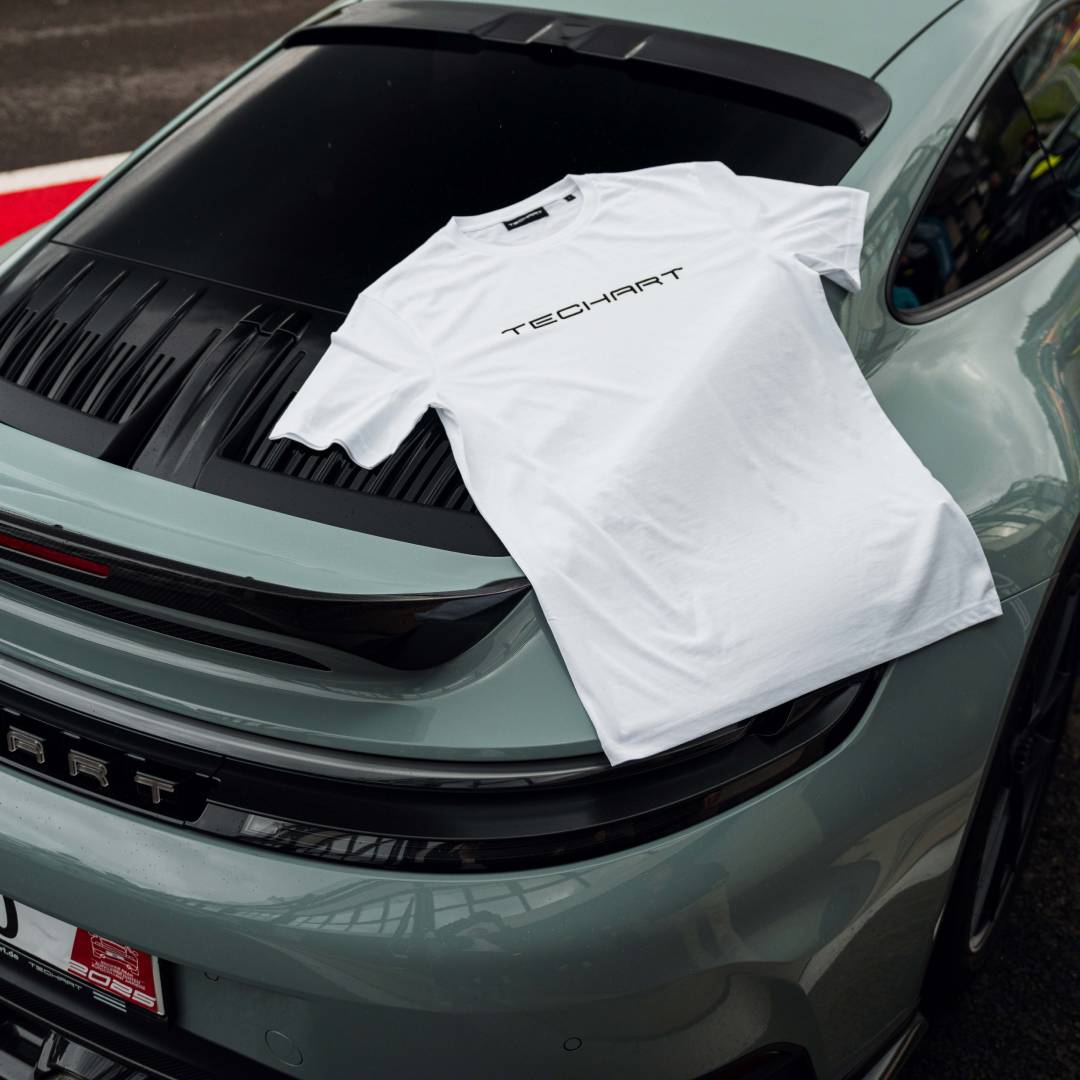 TECHART T-Shirt weiß