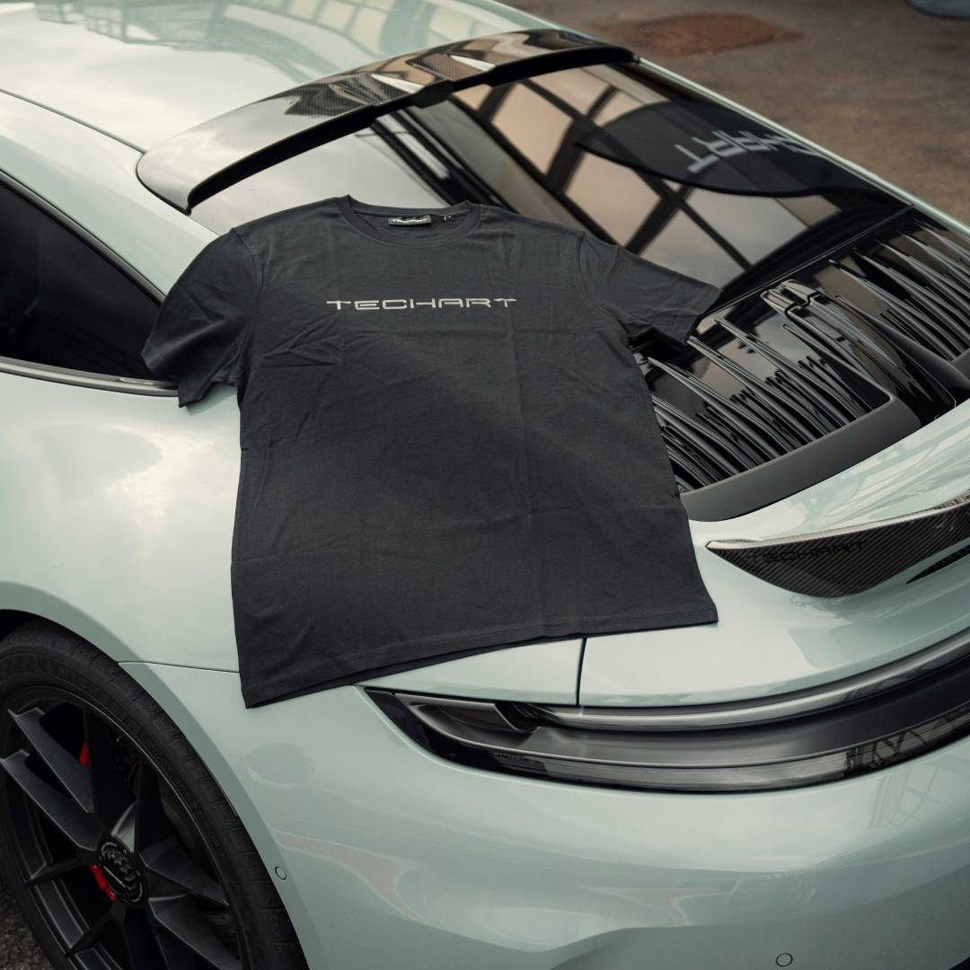 TECHART T-Shirt schwarz