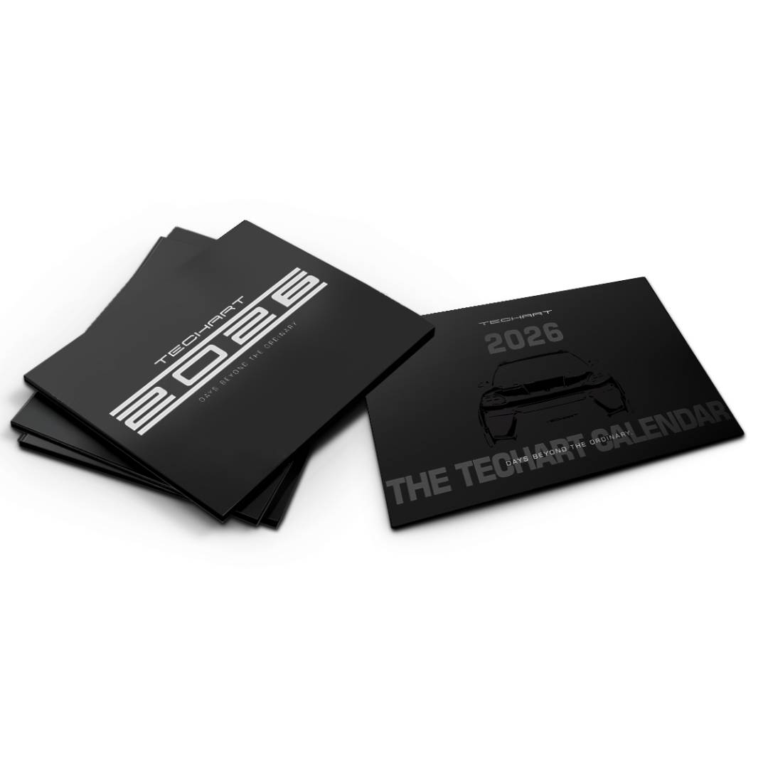 TECHART Wandkalender 2026 DAYS BEYOND THE ORDINARY.