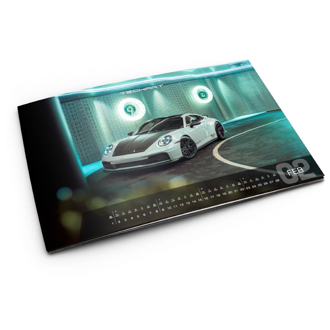 TECHART Wandkalender 2026 DAYS BEYOND THE ORDINARY.