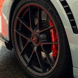 TECHART Nabendeckel Set (Zentralverschluss)