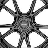 TECHART Nabendeckel Set (Zentralverschluss)