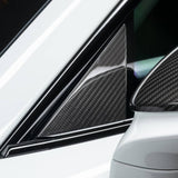 TECHART Carbon Fensterdreiecke – links & rechts (glänzend)