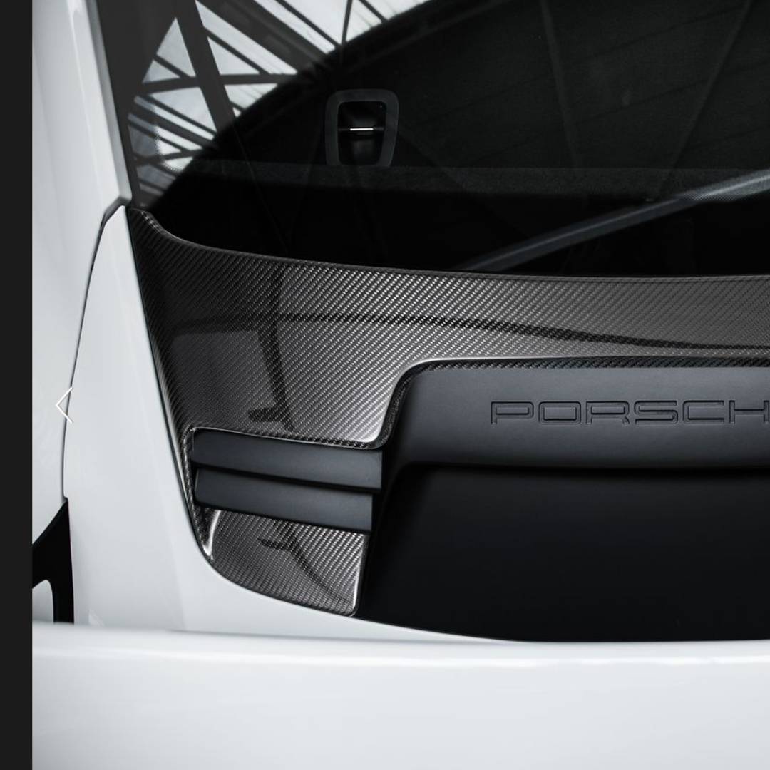 TECHART Carbon-Heckklappenblende glänzend für 991.1 GT3 RS bis MJ2016