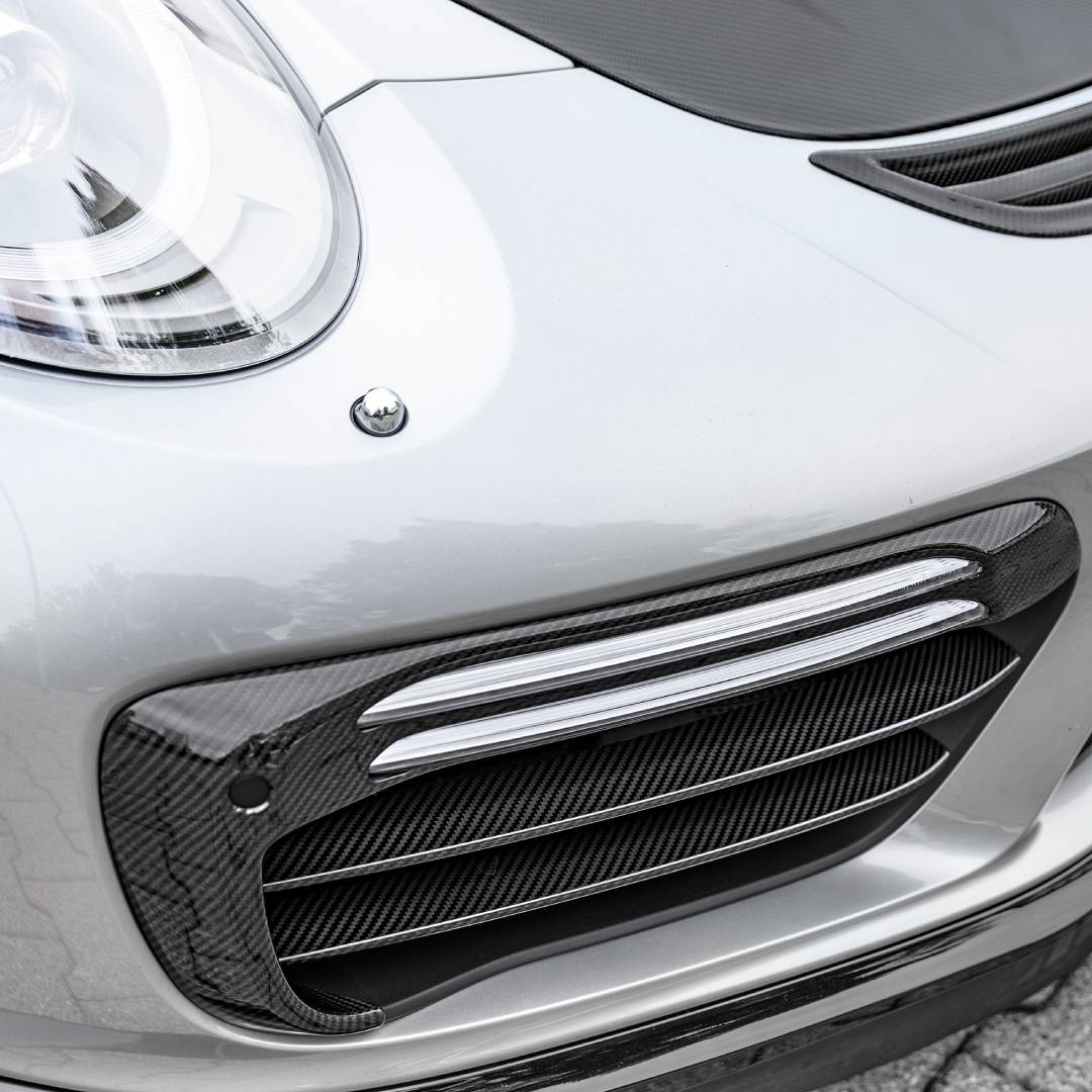 TECHART Frontspoiler Airblades für 991.2 Turbo / S