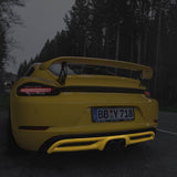 TECHART diffuser attachment for 718 Boxster/Cayman