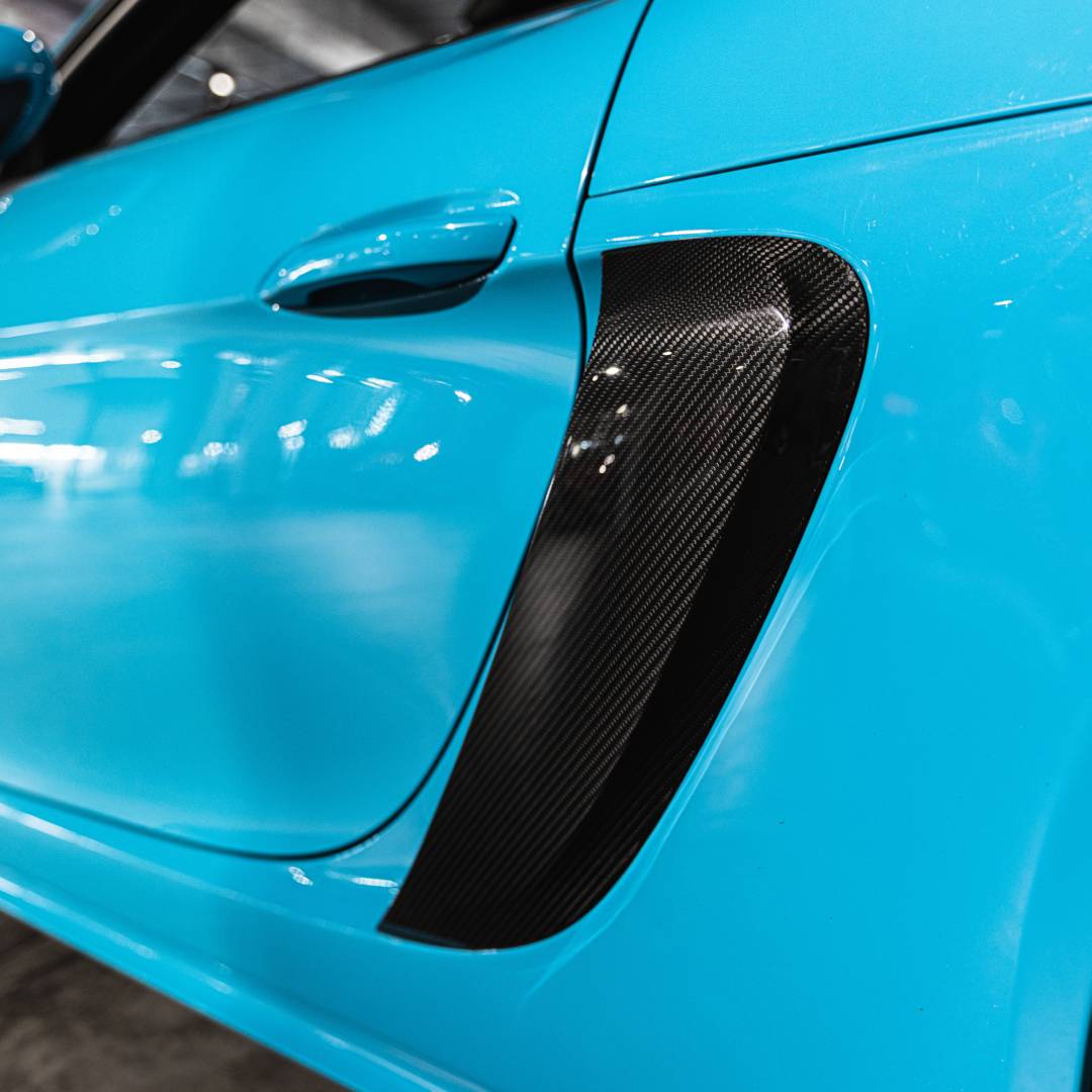 TECHART Luftschacht Carbon für 718 Boxster / Cayman