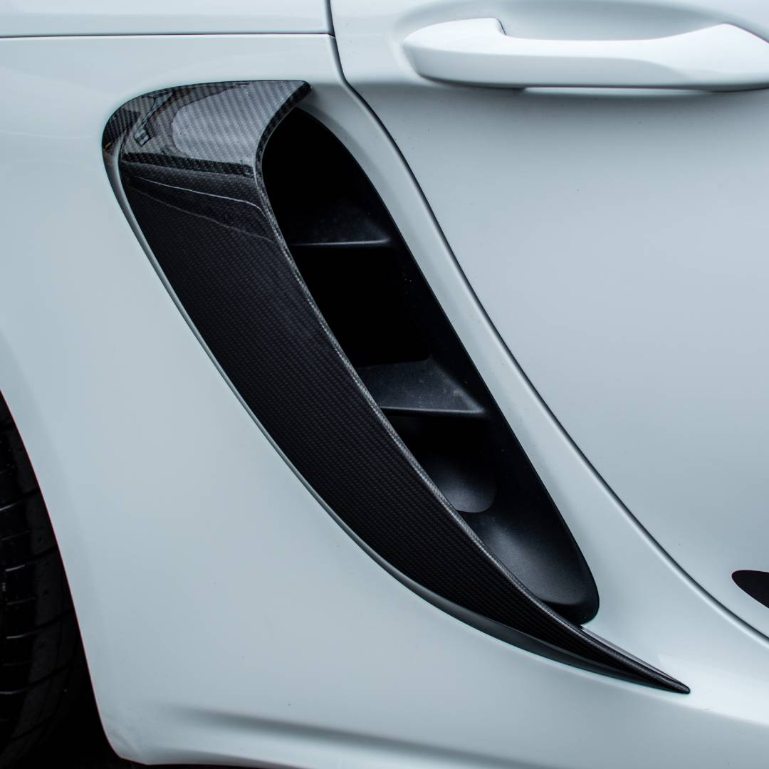 TECHART Luftschacht Carbon für 718 Boxster / Cayman