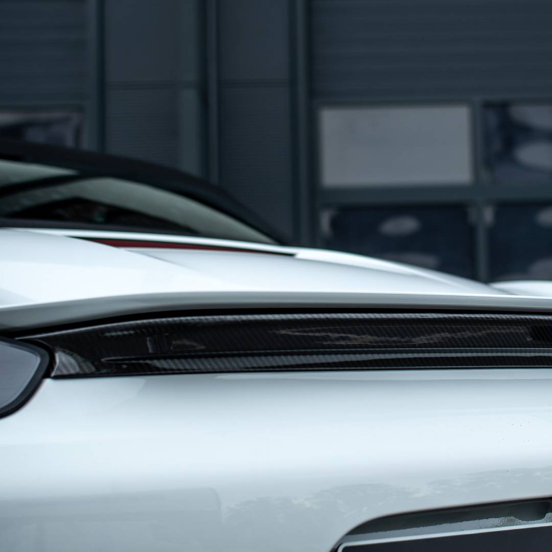 TECHART Heckblende Carbon für 718 Boxster / Cayman
