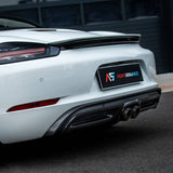 TECHART Heckblende Carbon für 718 Boxster / Cayman