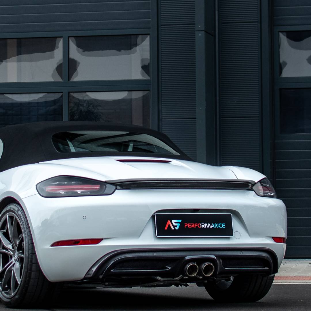 TECHART Heckblende Carbon für 718 Boxster / Cayman
