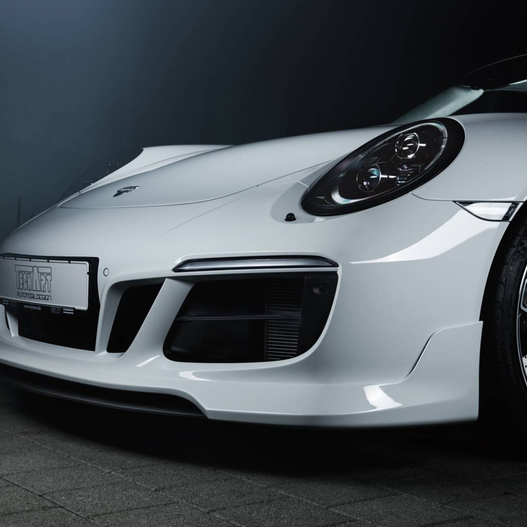 TECHART Front Spoiler I for 991 GTS & SportDesign from MY17
