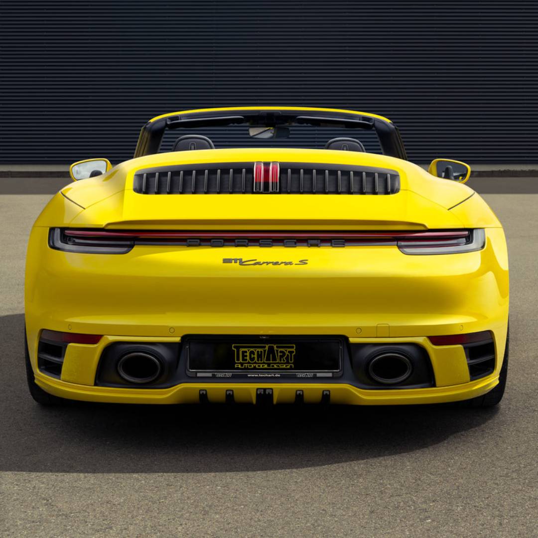 TECHART Diffusoraufsatz für Heckschürze für 992.1 Carrera