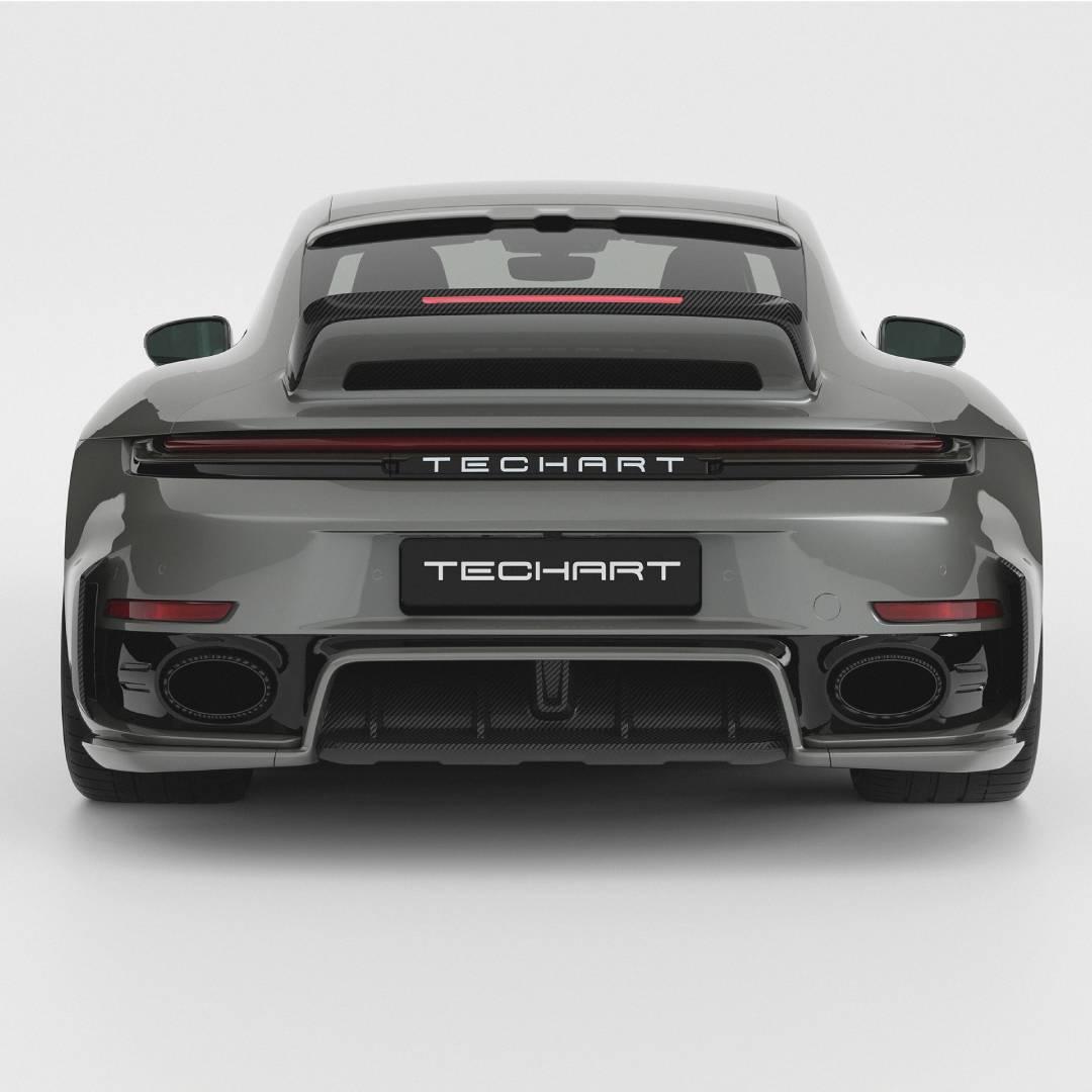 TECHART Heckdiffusor für 992.2 Turbo S