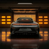 TECHART High Quality Wallprint 100×70 cm GT3 Touring Carbon Grau