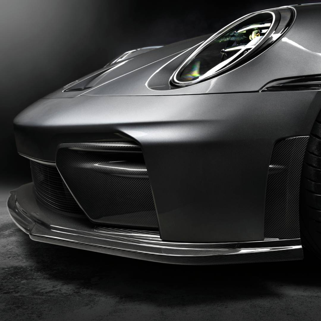 TECHART Carbon Lufteinlassblenden Front für 992.2 GT3